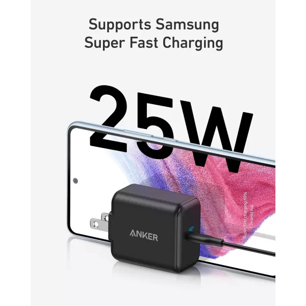 image25W USB C Super Fast Charger 312 Charger Anker Ace Foldable PPS Fast Charger for Samsung Galaxy S23 UltraS23S23S22 UltraS22S22S21S20Note 20 UltraNote 10Z Fold 3 Cable Not Included