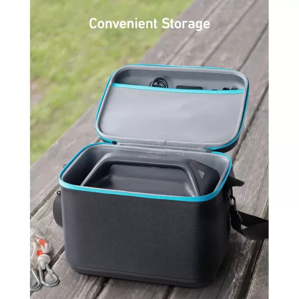 imageAnker Carrying Case Bag M Size DustProof and Waterproof Exclusively Compatible 535545 Portable Power Stations for Camping RV and More Powerhouse Not Included