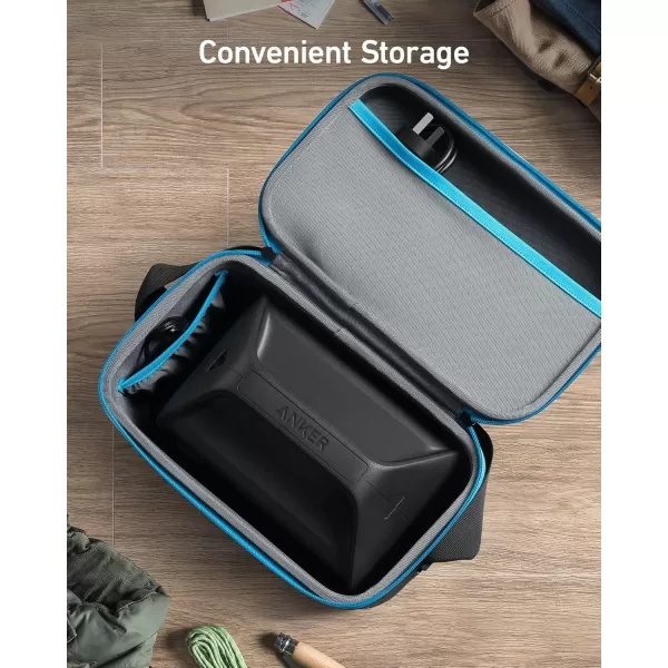 imageAnker Carrying Case Bag S Size Dustproof and Waterproof Exclusively Compatible Portable Power Station 256Wh 289Wh and 389Wh for Outdoor Camping RV Powerhouse Not Included