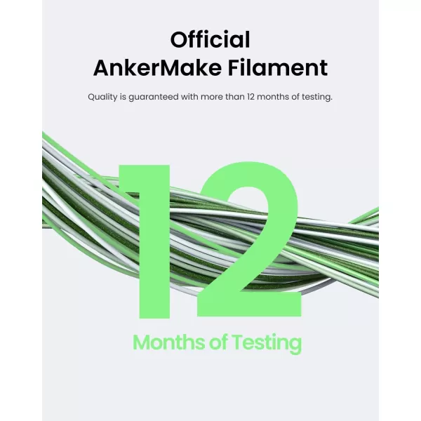 imageAnkerMake M5 3D Printer AnkerMake PLA 3D Printing Filament Black and White and Accessory Set