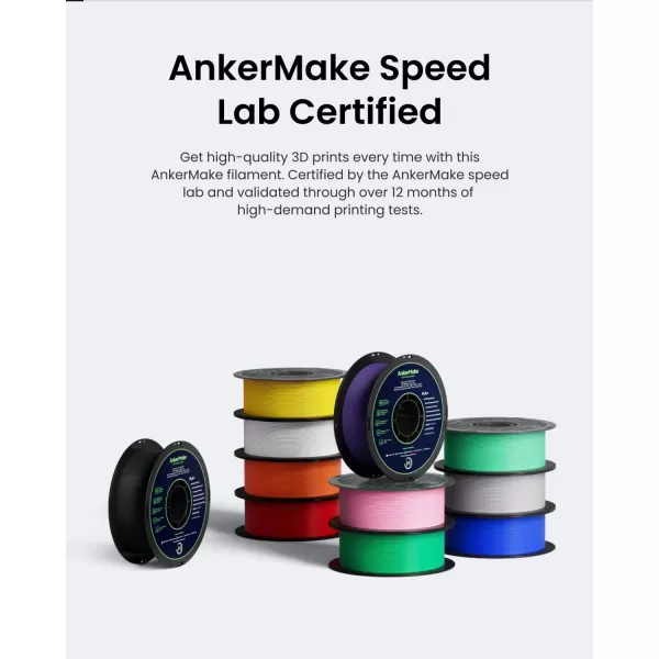 imageAnkerMake M5 3D Printer AnkerMake PLA 3D Printing Filament Black and White and Accessory Set