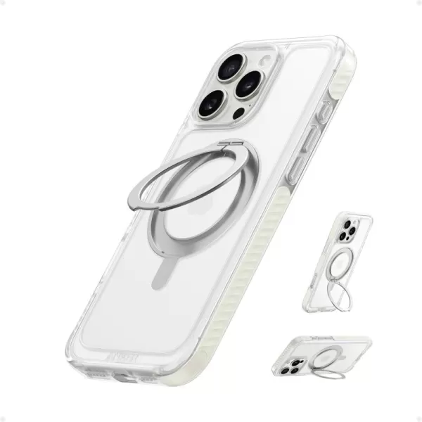 imageAnker MagGo Magnetic Case with Stand 360 Ring Stand for Pro Max WhiteWhite