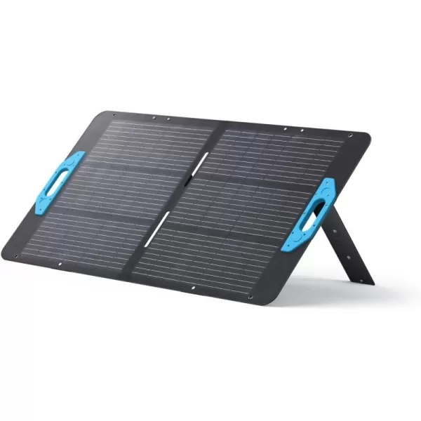 imageAnker SOLIX PS200 Solar Panel with Adjustable Kickstand 200W Foldable Portable Solar Charger IP67 Waterproof 23 Higher Energy Conversion Efficiency for Camping RVs and Blackouts100W Solar Panel