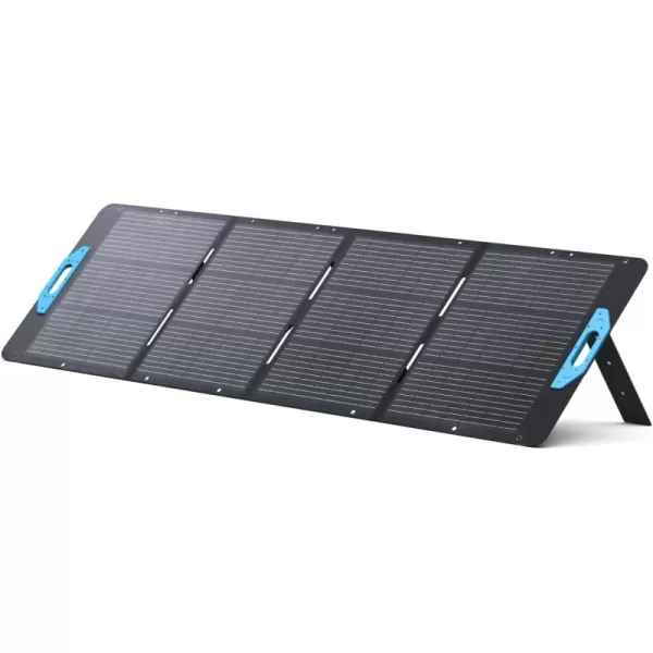 imageAnker SOLIX PS200 Solar Panel with Adjustable Kickstand 200W Foldable Portable Solar Charger IP67 Waterproof 23 Higher Energy Conversion Efficiency for Camping RVs and BlackoutsAnker 200W Solar Panel