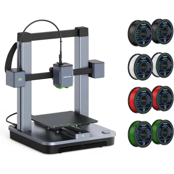 imageAnkerMake M5C 3D Printer and AnkerMake PLA 3D Printing Filament