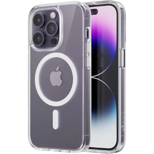 imageAnker MagGo Clear Magnetic Phone Case for iPhone 16 Pro Max UltraSlim and Durable Protective Cover iPhone Case Compatible with MagSafe Clear Case Exclusively Designed for iPhone 16 Pro MaxClear