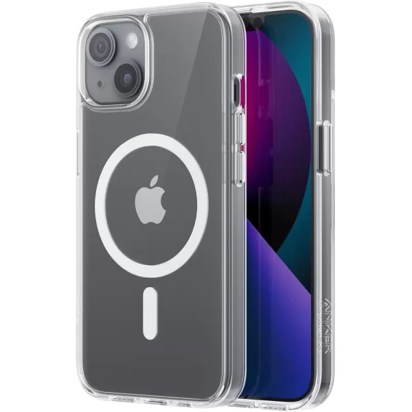 imageAnker MagGo Clear Magnetic Phone Case for iPhone 16 Pro Max UltraSlim and Durable Protective Cover iPhone Case Compatible with MagSafe Clear Case Exclusively Designed for iPhone 16 Pro MaxClear