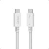 imageAnker Prime Thunderbolt 4 Cable 33 ft USB C to USB C Cable 240W Charging 40Gbps Data Transfer Supports 8K4K Displays for iPhone 16 Series MacBook Air iPad Samsung Thunderbolt 4CertifiedWhite