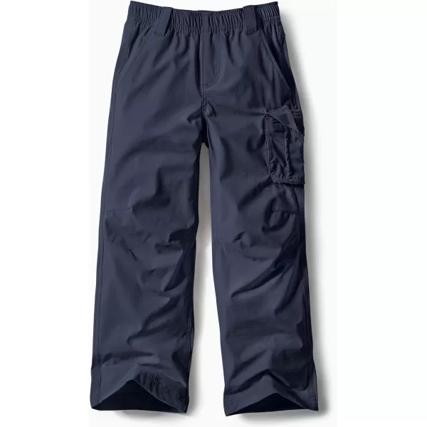 CQR Kids Youth Hiking Cargo Pants Outdoor Camping Pants UPF 50 Quick Dry Regular PantsShenandoah Pristine Navy