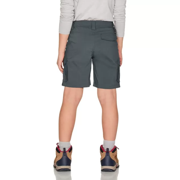 CQR Kids Youth Pull on Cargo Shorts Outdoor Camping Hiking Shorts Lightweight Elastic Waist Athletic Short with PocketsDriflex Shorts Charcoal