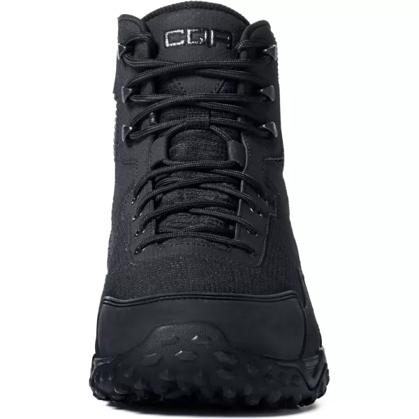 CQR Mens Military Tactical Boots Lightweight 6 Inches Combat Boots Durable EDC Outdoor Work BootsRaider 6  Zip Black