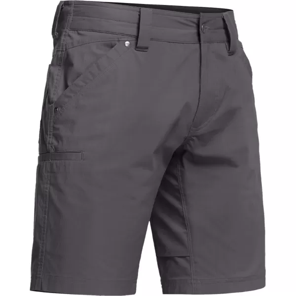 CQR Mens Hiking Cargo Shorts Quick Dry Stretch Tactical Outdoor Shorts Lightweight Camping Golf Shorts with Multi PocketsSedona Shorts Charcoal