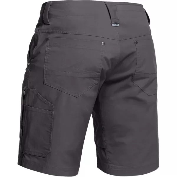 CQR Mens Hiking Cargo Shorts Quick Dry Stretch Tactical Outdoor Shorts Lightweight Camping Golf Shorts with Multi PocketsSedona Shorts Charcoal