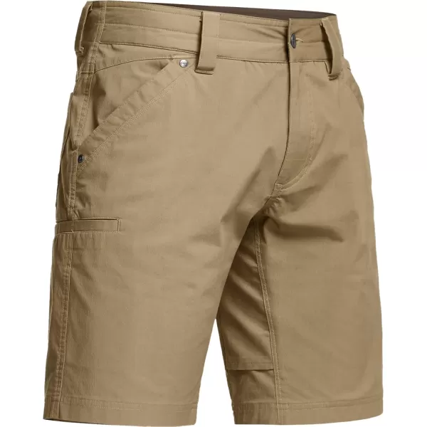 CQR Mens Hiking Cargo Shorts Quick Dry Stretch Tactical Outdoor Shorts Lightweight Camping Golf Shorts with Multi PocketsSedona Shorts Coyote