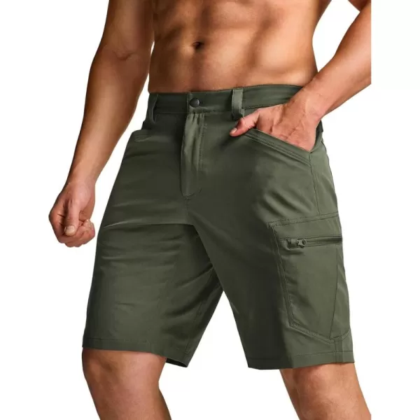 Rocky Shorts Fuscous Green