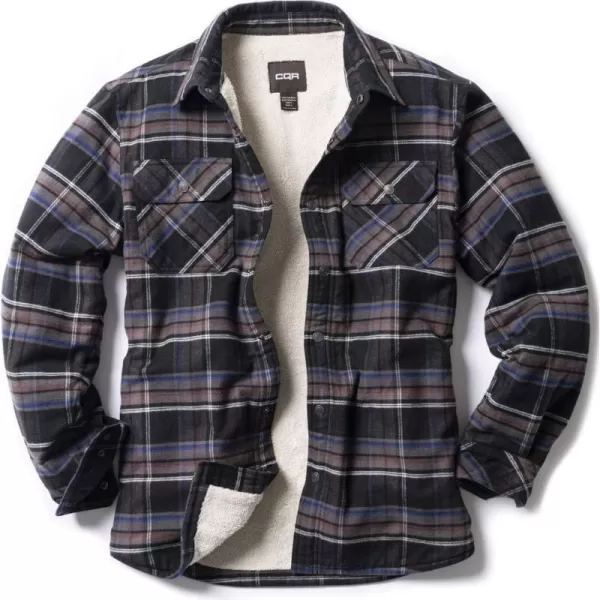 Sherpa Lined Coal Miner Plaid