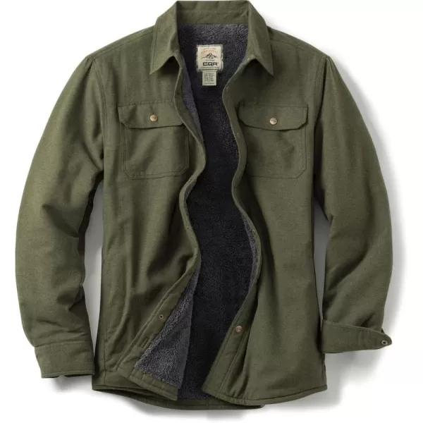 Sherpa Lined Solid Hunter Green