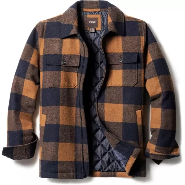 Wool Jk Buffalo Brown Plaid