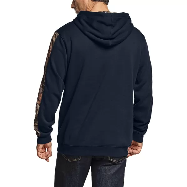 CQR Mens Winter Fleece Pullover Hoodies Thermal Long Sleeve Hooded Sweatshirt CottonBlend OutdoorTactical ShirtsFleece Camo Hoodie Navy