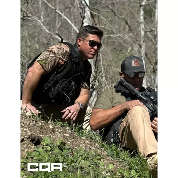 CQR Mens Polo Shirt Short Sleeve Tactical Shirts Dry Fit Lightweight Performance Golf Shirts Outdoor UPF 50 Pique ShirtFrost Essential Hunting Camo