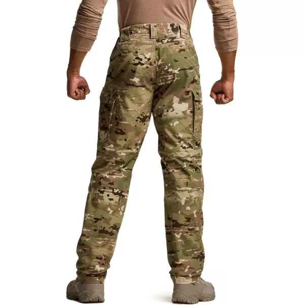 CQR Mens Tactical Pants Water Resistant Ripstop Cargo Pants Lightweight EDC Work Hiking Pants Outdoor ApparelDuratex Mag Pocket Print Utility Camo