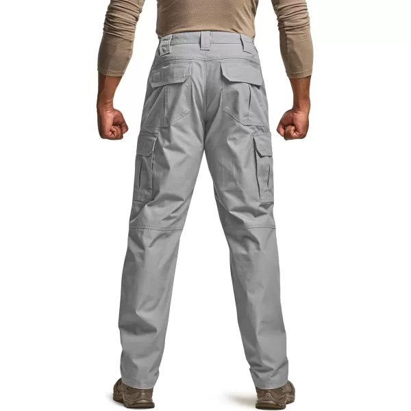 CQR Mens Tactical Pants Water Resistant Ripstop Cargo Pants Lightweight EDC Work Hiking Pants Outdoor ApparelRaider Stone