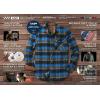 imageCQR Mens All Cotton Flannel Shirt Long Sleeve Casual Button Up Plaid Shirt Brushed Soft Outdoor Shirts