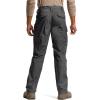 imageCQR Mens Flex Stretch Tactical Pants Water Resistant Ripstop Cargo Pants Lightweight EDC Outdoor Work Hiking PantsIntense Charcoal