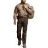 imageCQR Mens Flex Stretch Tactical Pants Water Resistant Ripstop Cargo Pants Lightweight EDC Outdoor Work Hiking PantsIntense Dark Brown