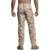 imageCQR Mens Flex Stretch Tactical Pants Water Resistant Ripstop Cargo Pants Lightweight EDC Outdoor Work Hiking PantsIntense Marine Desert