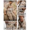 imageCQR Mens Flex Stretch Tactical Pants Water Resistant Ripstop Cargo Pants Lightweight EDC Outdoor Work Hiking PantsIntense Marine Desert