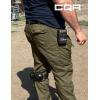 imageCQR Mens Flex Stretch Tactical Pants Water Resistant Ripstop Cargo Pants Lightweight EDC Outdoor Work Hiking PantsIntense Soil Green