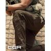 imageCQR Mens Flex Stretch Tactical Pants Water Resistant Ripstop Cargo Pants Lightweight EDC Outdoor Work Hiking PantsIntense Tundra