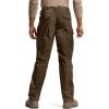 imageCQR Mens Flex Stretch Tactical Pants Water Resistant Ripstop Cargo Pants Lightweight EDC Outdoor Work Hiking PantsIntense Tundra