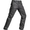 imageCQR Mens Flex Stretch Tactical Pants Water Resistant Ripstop Cargo Pants Lightweight EDC Outdoor Work Hiking PantsTacstretch Cargo Charcoal