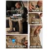 imageCQR Mens Flex Stretch Tactical Pants Water Resistant Ripstop Cargo Pants Lightweight EDC Outdoor Work Hiking PantsTacstretch Cargo Cougar