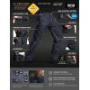 imageCQR Mens Flex Stretch Tactical Pants Water Resistant Ripstop Cargo Pants Lightweight EDC Outdoor Work Hiking PantsTacstretch Cargo Operator Navy