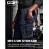 imageCQR Mens Flex Stretch Tactical Pants Water Resistant Ripstop Cargo Pants Lightweight EDC Outdoor Work Hiking PantsTacstretch Cargo Operator Navy