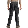 imageCQR Mens Flex Stretch Tactical Pants Water Resistant Ripstop Cargo Pants Lightweight EDC Outdoor Work Hiking PantsTacstretch Cargo Zip Black