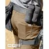 imageCQR Mens Flex Stretch Tactical Pants Water Resistant Ripstop Cargo Pants Lightweight EDC Outdoor Work Hiking PantsTacstretch Cougar