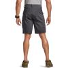 imageCQR Mens Stretch Utility Shorts Lightweight Quick Dry Casual Shorts Hiking Golf Cargo Shorts with Zipper PocketsSedona Charcoal