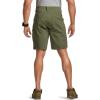 imageCQR Mens Stretch Utility Shorts Lightweight Quick Dry Casual Shorts Hiking Golf Cargo Shorts with Zipper PocketsSedona Soil Green