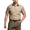 Short Sleeve Shirts Khaki