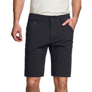 imageCQR Mens Stretch Utility Shorts Lightweight Quick Dry Casual Shorts Hiking Golf Cargo Shorts with Zipper PocketsSedona Shorts Carbon Black