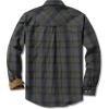 imageCQR Mens All Cotton Flannel Shirt Long Sleeve Casual Button Down Plaid Shirt Brushed Soft Outdoor Tactical Work ShirtsPlaid Amazon Grey