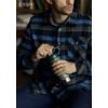 imageCQR Mens All Cotton Flannel Shirt Long Sleeve Casual Button Down Plaid Shirt Brushed Soft Outdoor Tactical Work ShirtsPlaid River