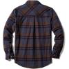 imageCQR Mens All Cotton Flannel Shirt Long Sleeve Casual Button Down Plaid Shirt Brushed Soft Outdoor Tactical Work ShirtsPlaid Woods Night