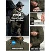 imageCQR Mens FullZip Tactical Jacket Soft Warm Military Winter Fleece Jackets Outdoor Coats with Zipper PocketsGrid Flex Army Green