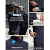 imageCQR Mens FullZip Tactical Jacket Soft Warm Military Winter Fleece Jackets Outdoor Coats with Zipper PocketsGrid Flex Operator Navy