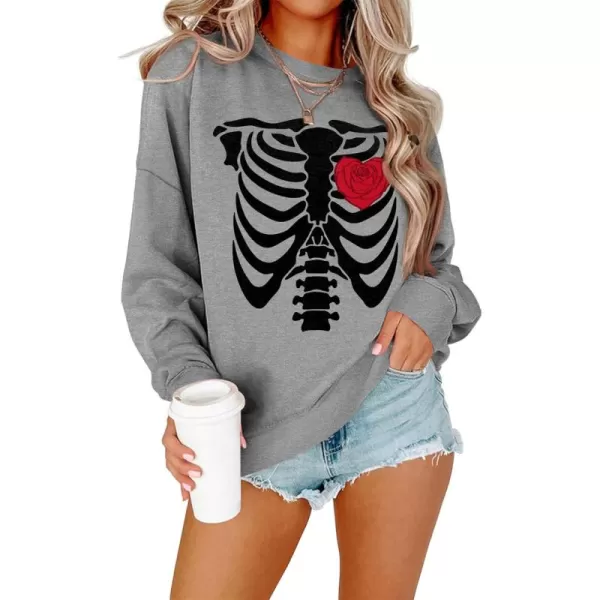 Grey/Black Skull